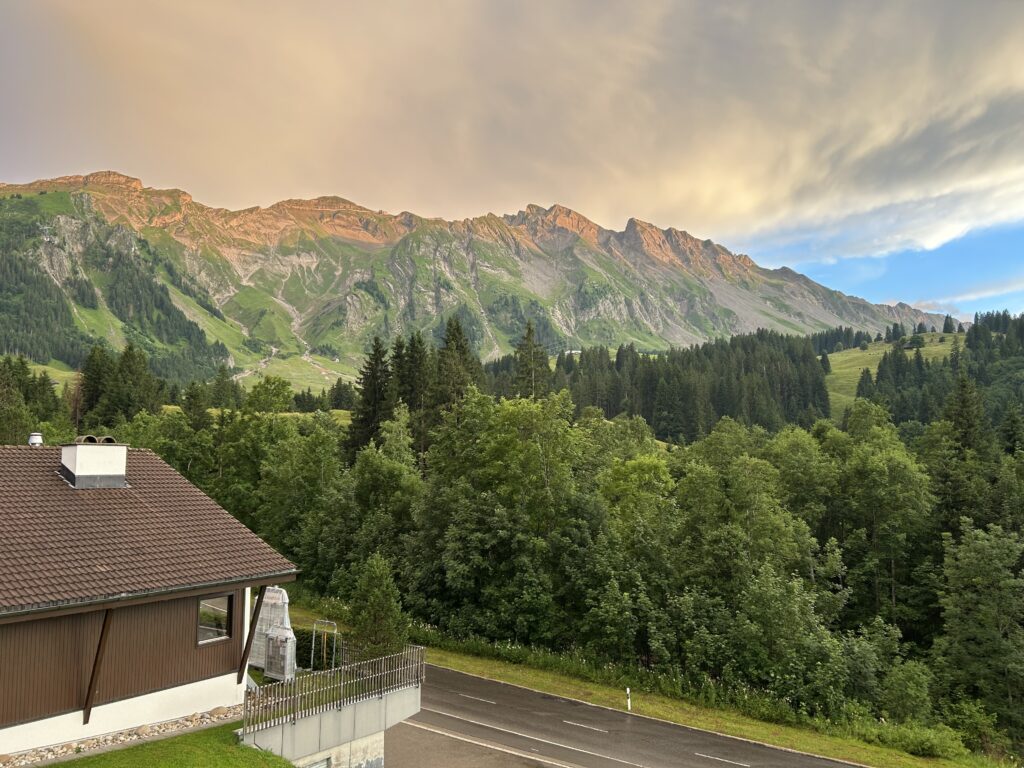 Aussicht Rothornsicht